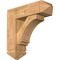 Ekena Millwork Imperial Arts and Crafts Smooth Bracket w/ Offset Brace, Western Red Cedar, 7 1/2"W x 24"D x 24"H BKT0806X24X24IMP03SWR - alternate 1
